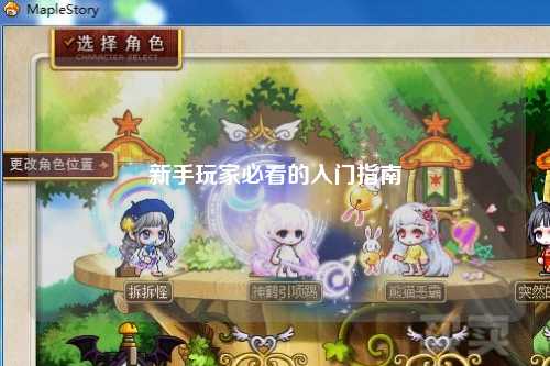 新手玩家必看的入门指南