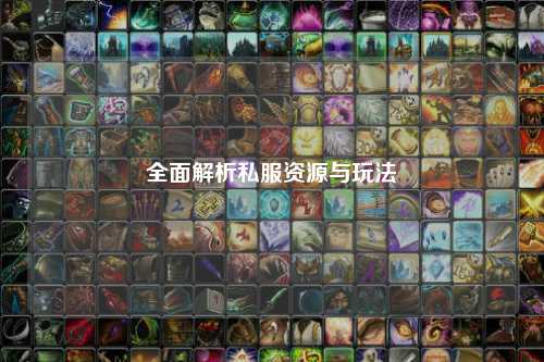 全面解析私服资源与玩法
