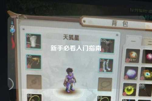 新手必看入门指南