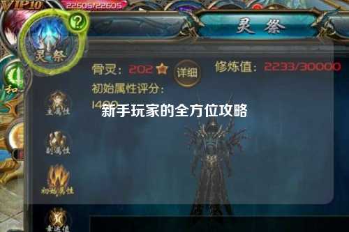 新手玩家的全方位攻略