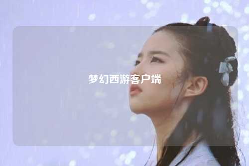 梦幻西游客户端
