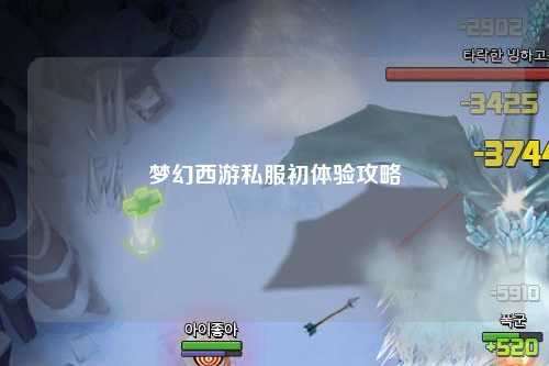 梦幻西游私服初体验攻略