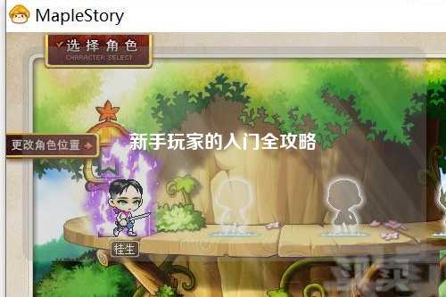 新手玩家的入门全攻略