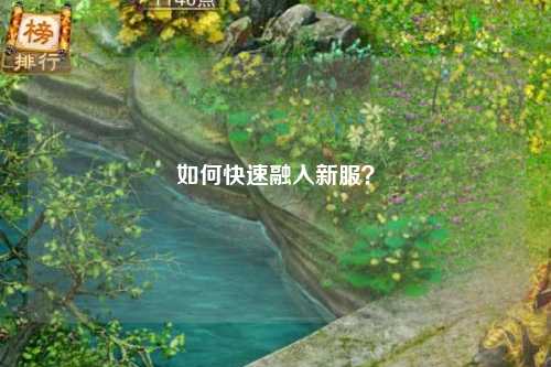 如何快速融入新服？