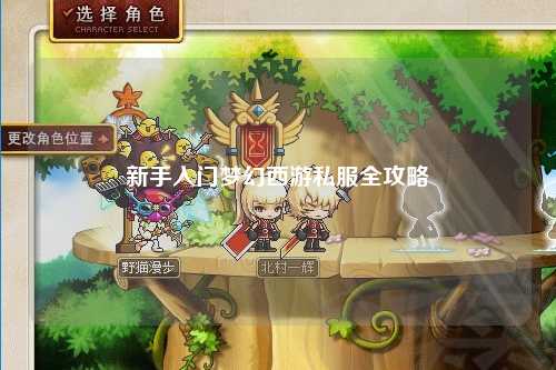 新手入门梦幻西游私服全攻略