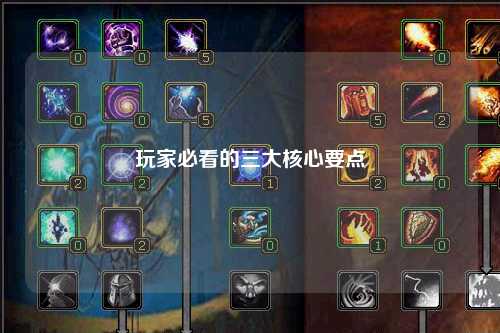 玩家必看的三大核心要点