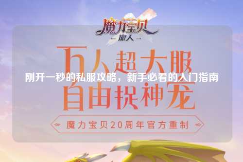 刚开一秒的私服攻略，新手必看的入门指南