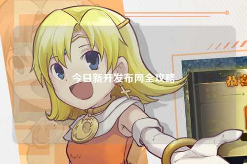 今日新开发布网全攻略