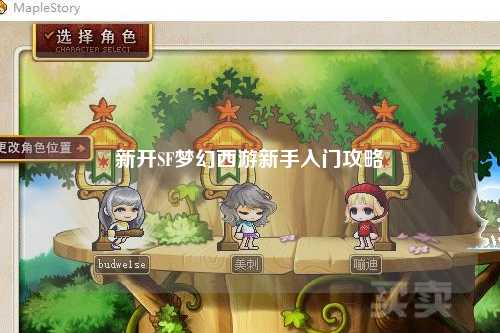 新开SF梦幻西游新手入门攻略
