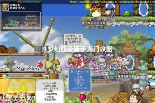 SF梦幻西游新手入门攻略