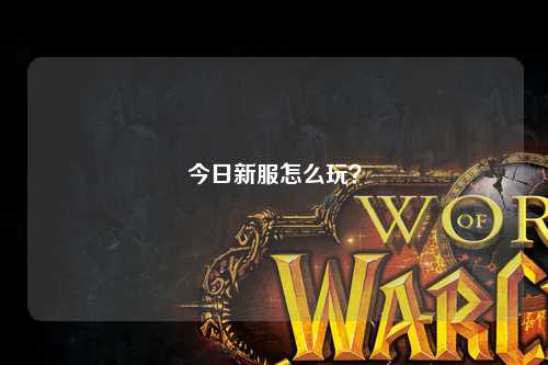 今日新服怎么玩？