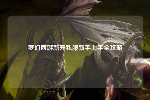 梦幻西游新开私服新手上手全攻略