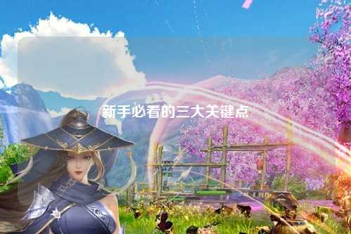 新手必看的三大关键点