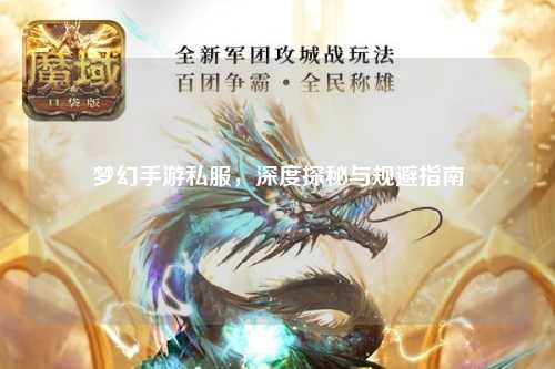 梦幻手游私服，深度探秘与规避指南